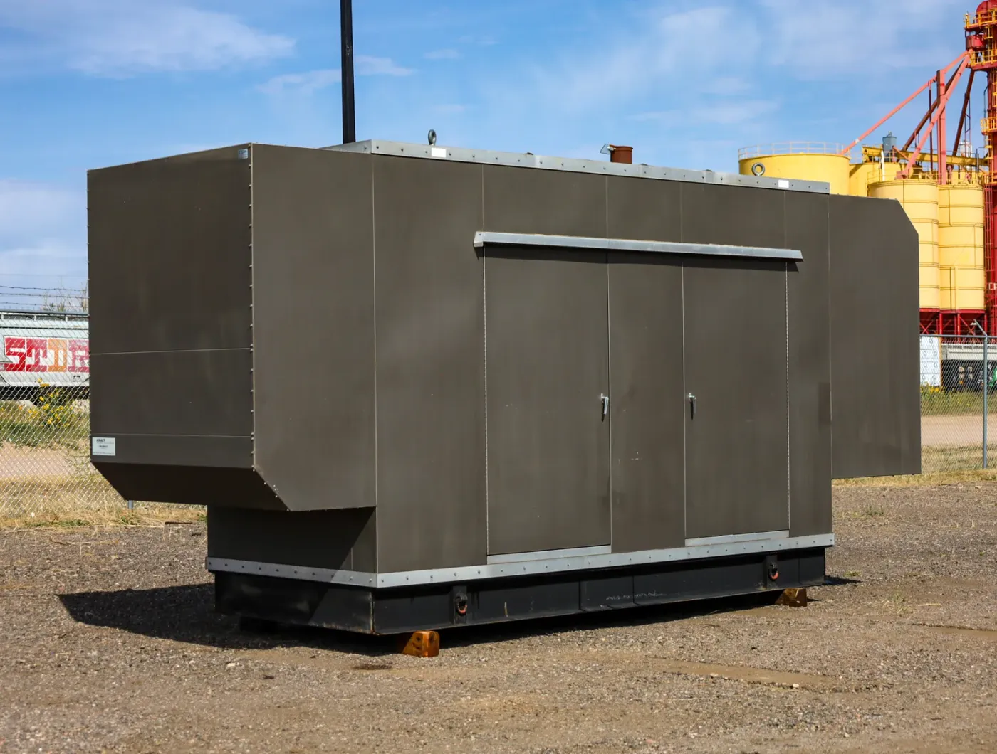 Kohler 200REZXB natural gas generator in a full enclosure for sale